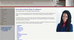 Desktop Screenshot of ltphillipslawoffice.com